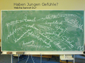 Fotodokumentation: Workshop für Grundschulkinder: Mädchen sind anders, Jungen aber auch!